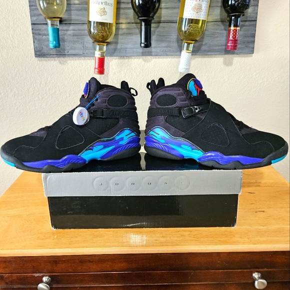 Air Jordan 8 Retro Aqua 2007 men's size 8.5 - Picture 9 of 16